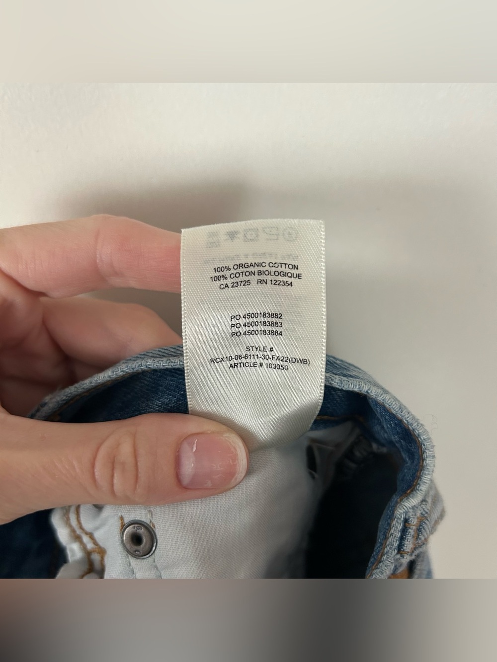 Aritzia Denim Forum The Farrah Hi-Rise Wide Leg Jean 30L Blue Denim Size 26 - Picture 11 of 15